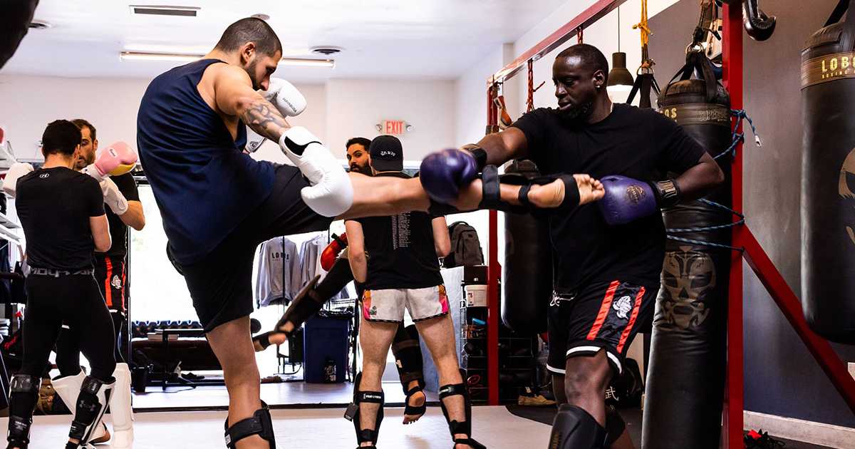 اسم حرکات کیک بوکسینگ با تصویر